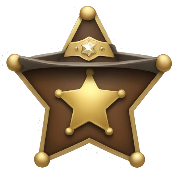 Sheriff Badge emoji