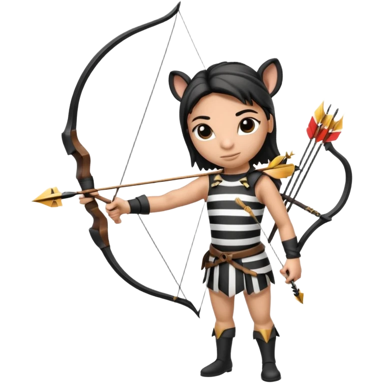 wild zebra archer emoji