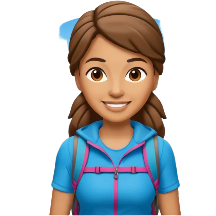 memoji face iphone: celebrity women hiking emoji