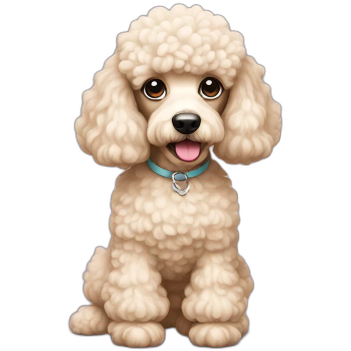 creme-mini-poodle emoji