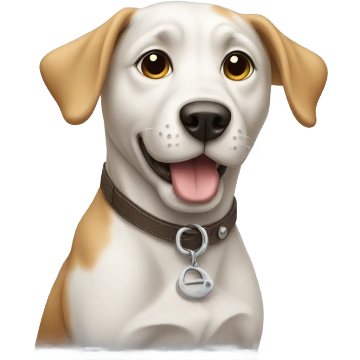 Dog selling emoji