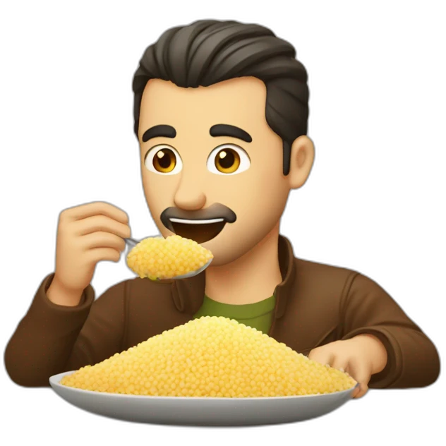 Éric Zemour eat couscous emoji