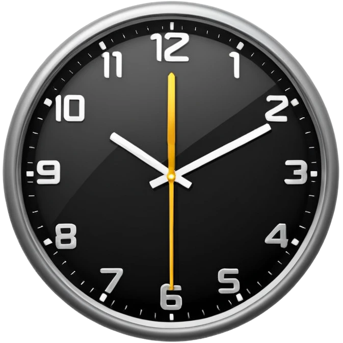 Something meaning late emoji