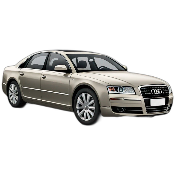 2005 Audi A8 6.0 W12 emoji