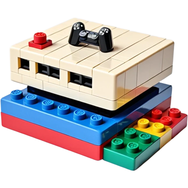 Fait moi une ps5 en lego emoji