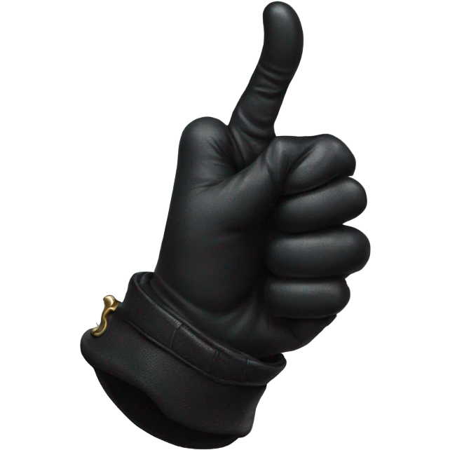 thumb up, magical style, gothic glove emoji