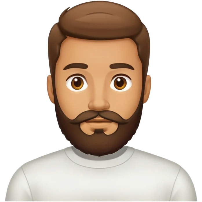 man with beard emoji