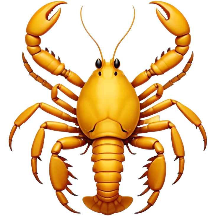 Cinematic Comical Emperor Scorpion Portrait Emoji, Head tilted dramatically with an exaggeratedly amused expression, featuring a striking, glossy exoskeleton with boldly defined pincers and wide, expressive eyes filled with playful disbelief, Simplified yet hilariously expressive features, highly detailed, glowing with a slightly sassy glow, high shine, dramatic yet playful, stylized with an air of cheeky desert mischief, soft glowing outline, capturing the essence of a spirited and over-the-top scorpion that feels like it could snap its pincers into internet fame instantly! emoji