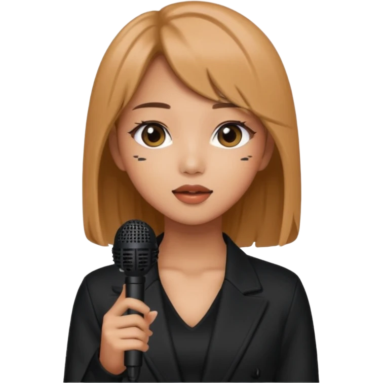 guerreras kpop que diga "Mía" emoji