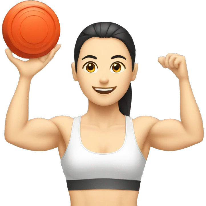 gym plates emoji
