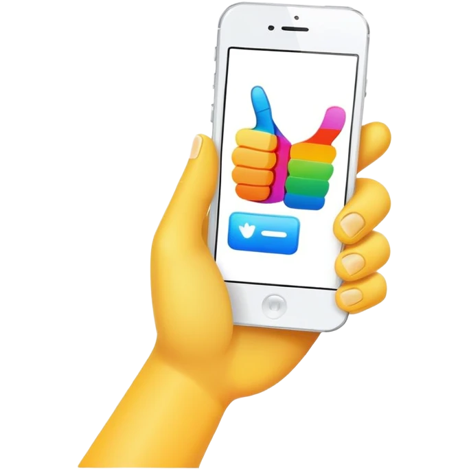 user friendly interface with thumbs up emoji