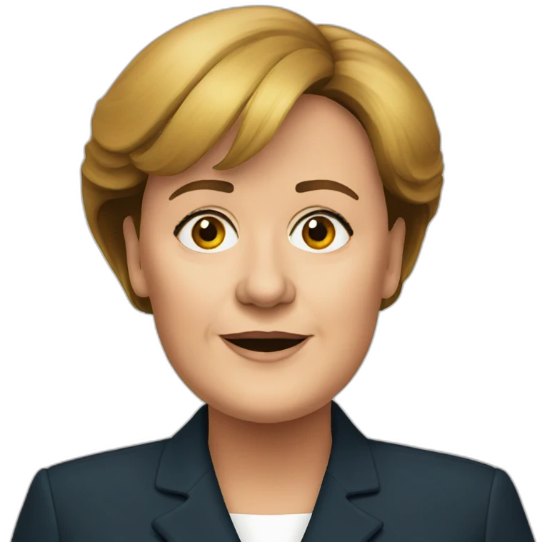 angela merkel emoji