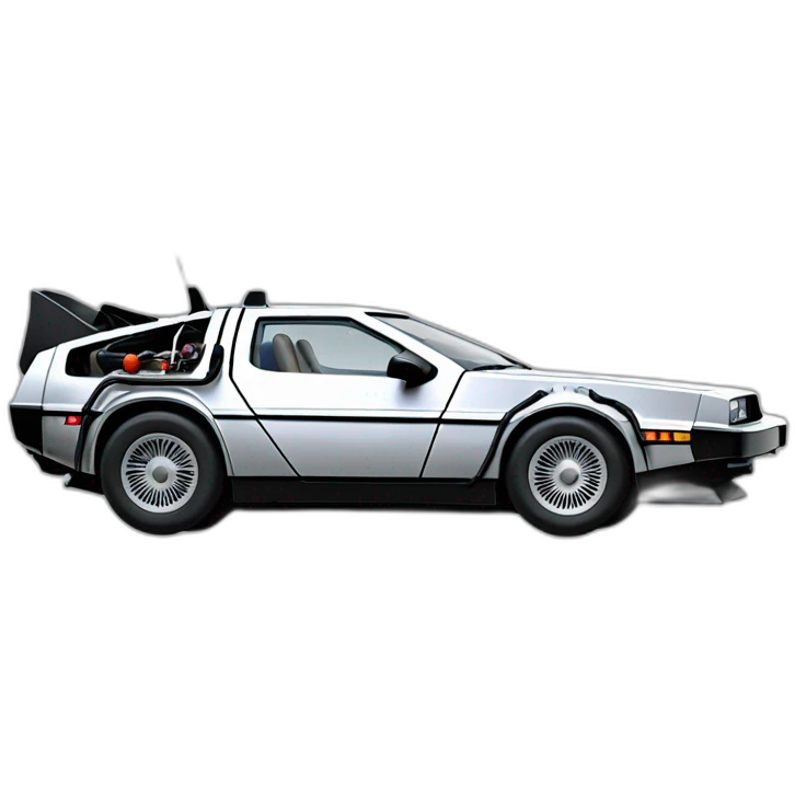 Delorean emoji