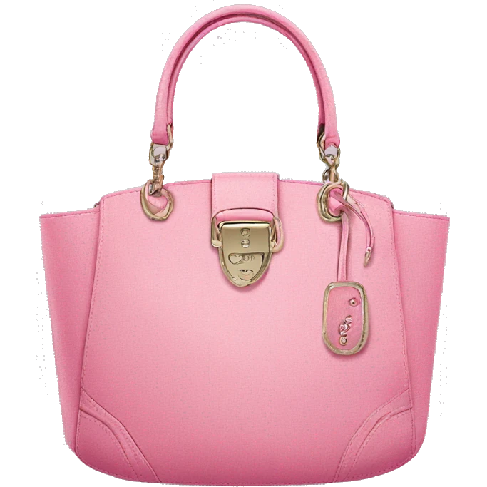Pink Guess Purse emoji