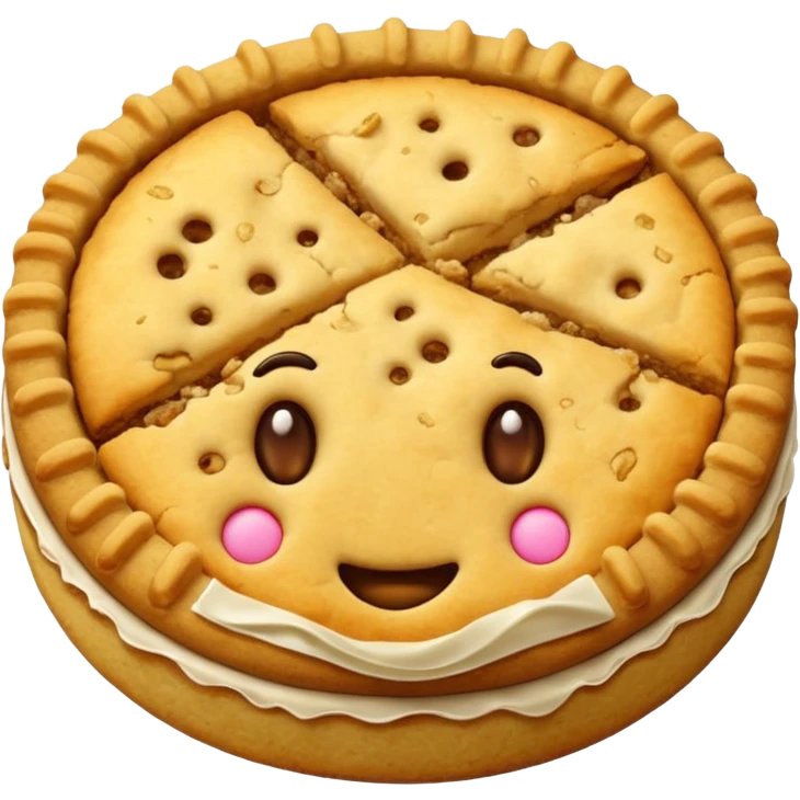 Generame una imagen de una crambl cookie aestheric emoji