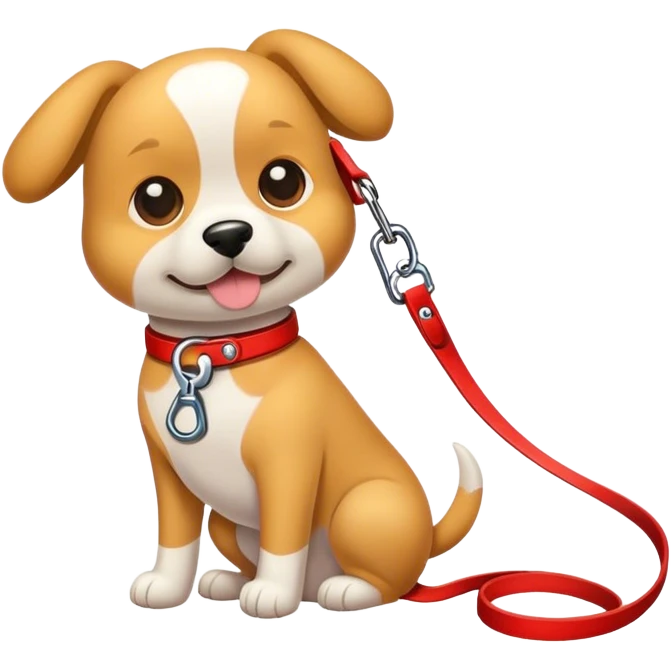 dog leash emoji