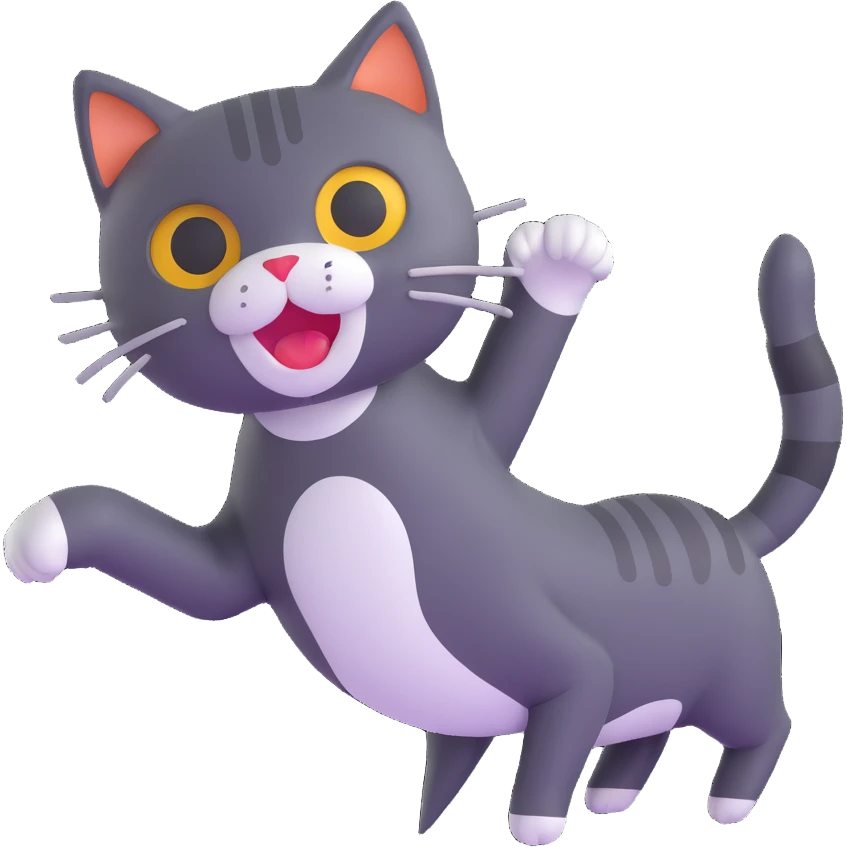 playful cat emoji
