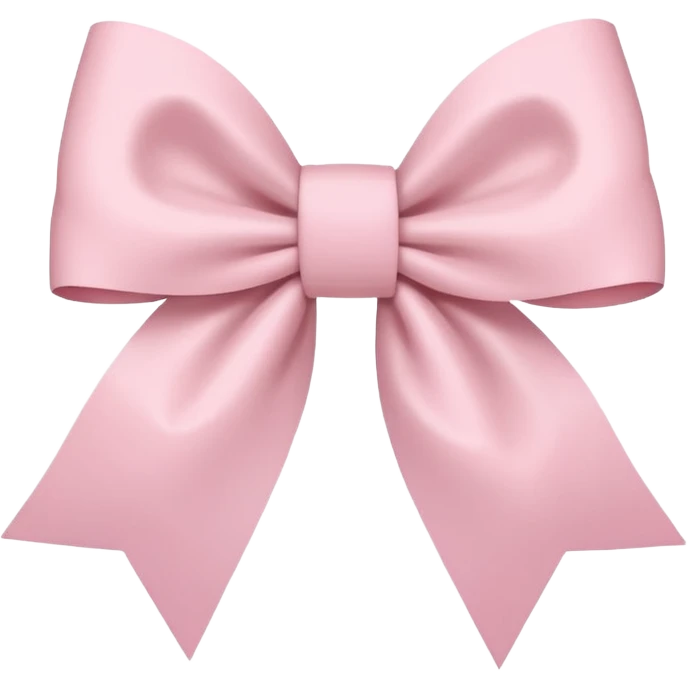 super pale pink bow confetti but the paper confetti are the pale pink bows all spread out emoji
