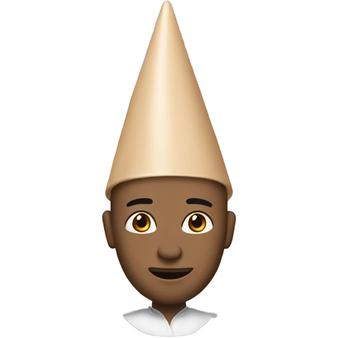 Conehead ￼ emoji