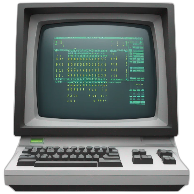 Commodore pet computer emoji