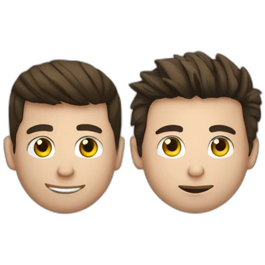 Messi et Ronaldo  emoji