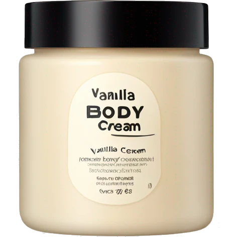 Vanilla Body Cream  emoji