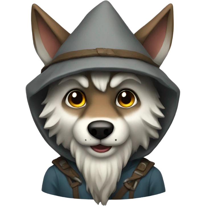 Wolf gnome emoji
