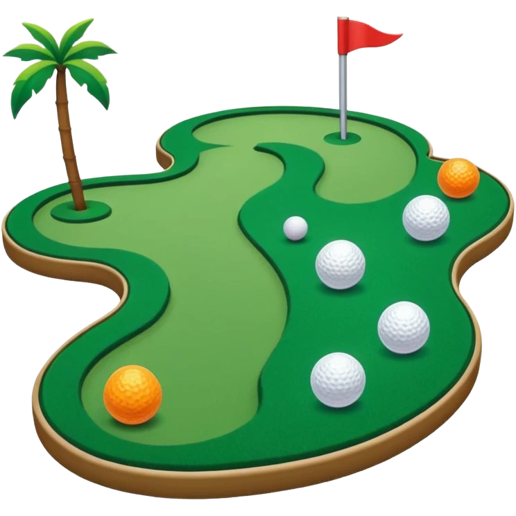 mini golf emoji