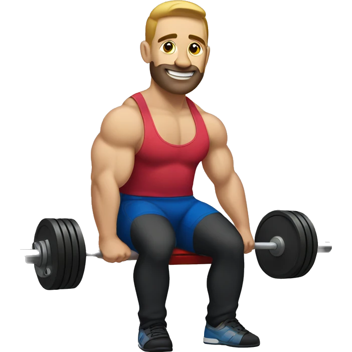 Powerlifting for the disabled emoji