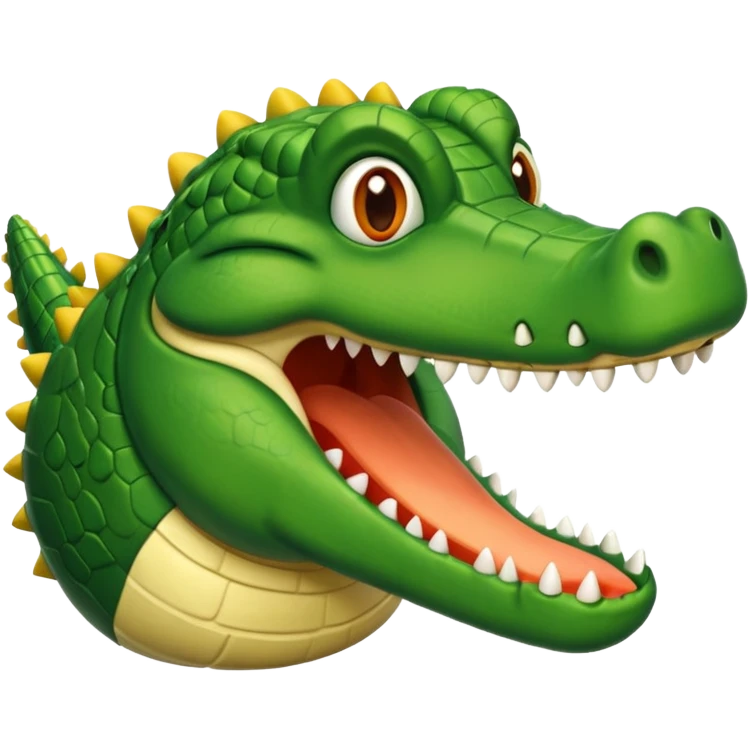 code writing crocodile emoji