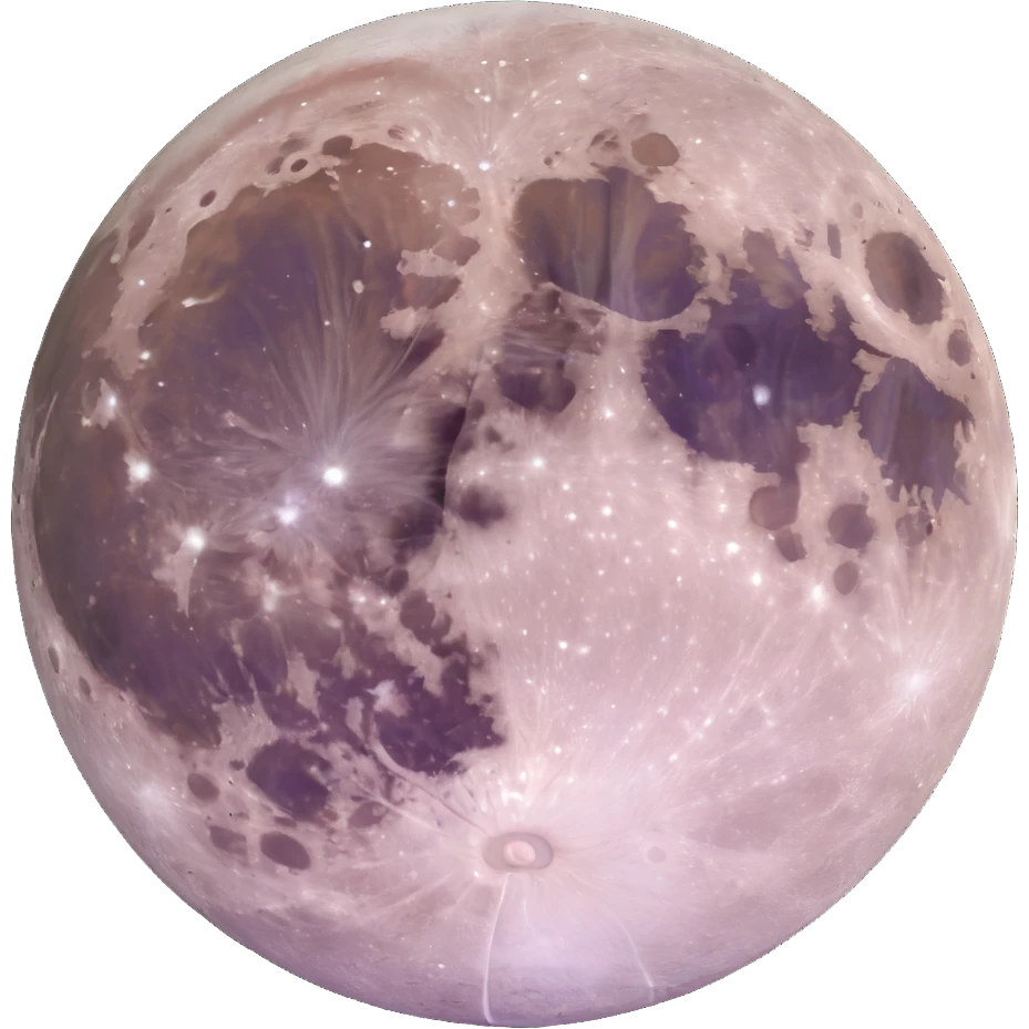 full moon with craters emoji