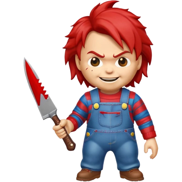 Un emojin de chuky emoji