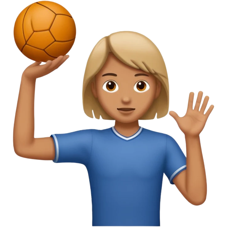 Person throwing a ball emoji