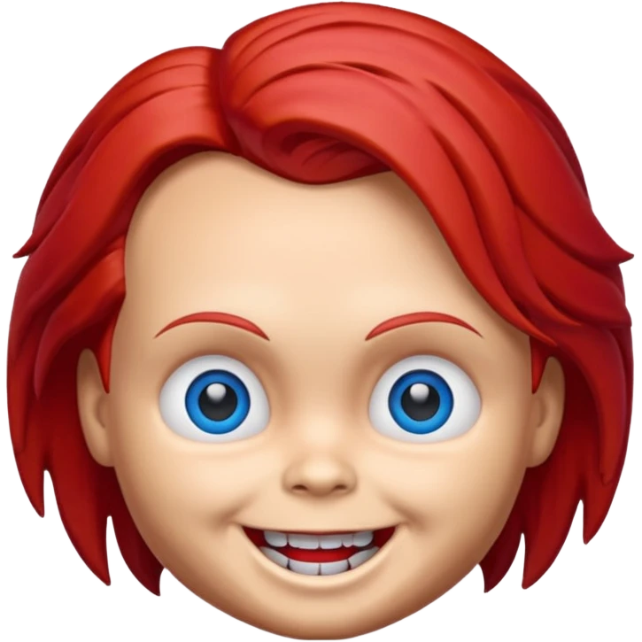 Un emojin de chuky emoji