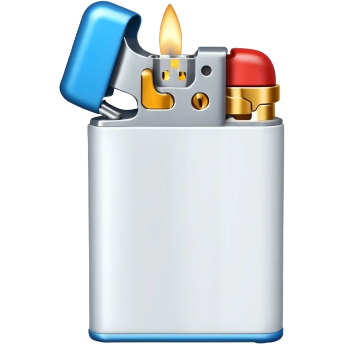white lighter emoji