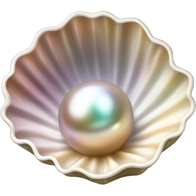 Clam with pearl emoji
