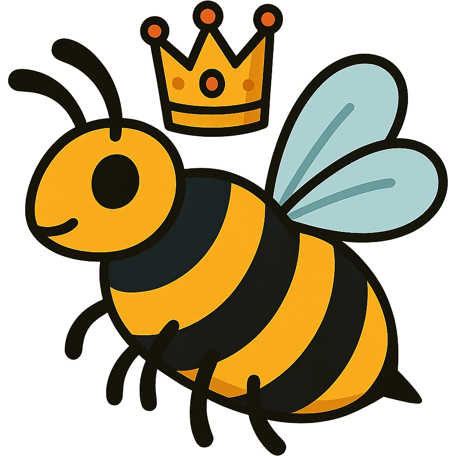 queen bee emoji