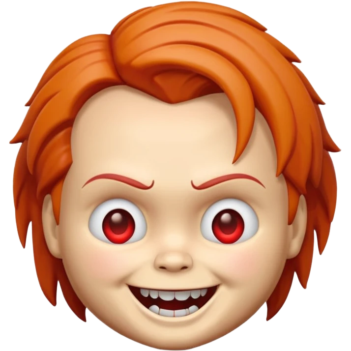 Un emojin de chuky emoji