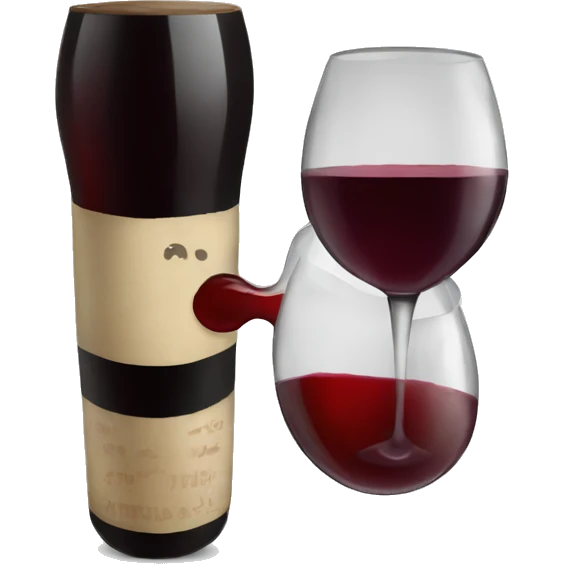 Red wine emoji