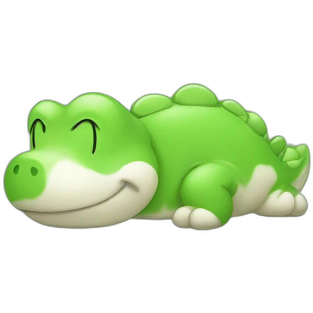 sleeping yoshi emoji