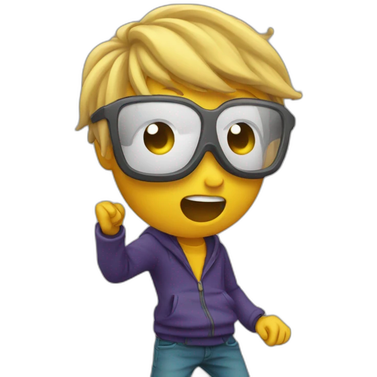 Personne qui dab emoji