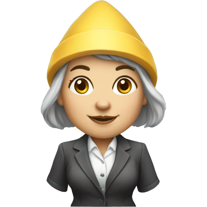 Business woman gnome emoji