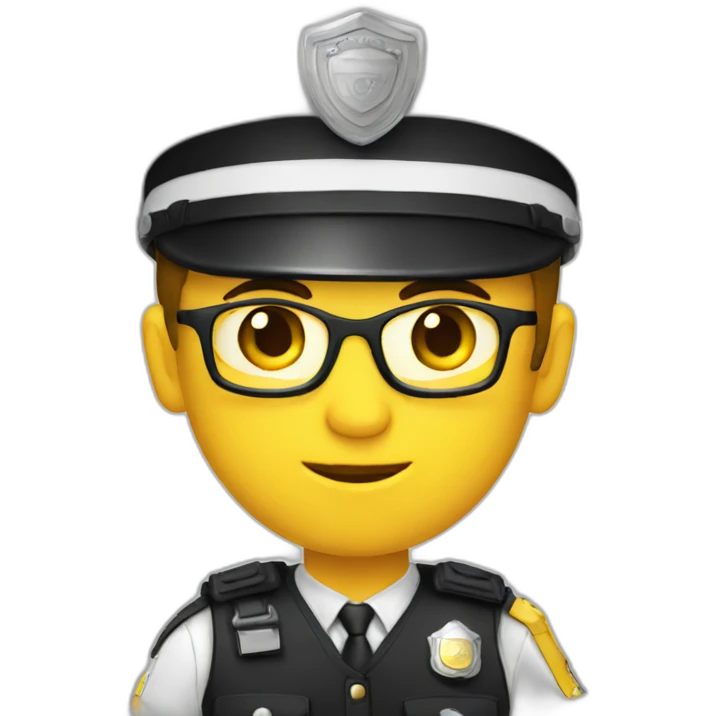 design police emoji