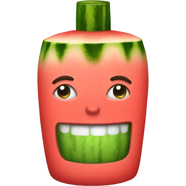 Tequila with watermelon emoji
