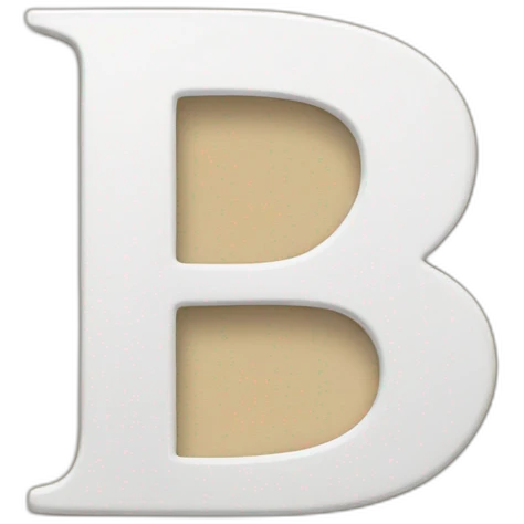 letter B emoji