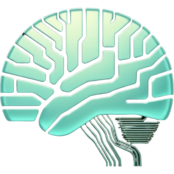 circuit board brain emoji