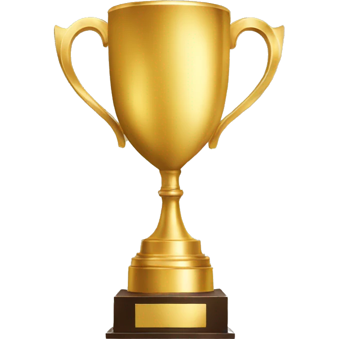trophy gold emoji