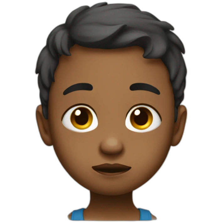 Bébé triste emoji