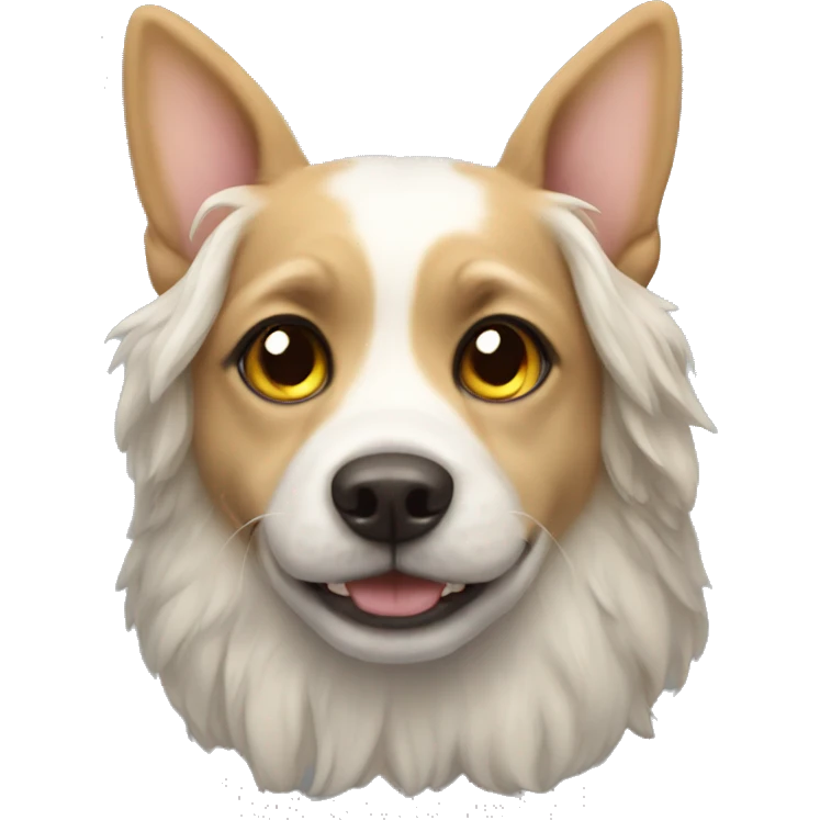 Fairy dog emoji