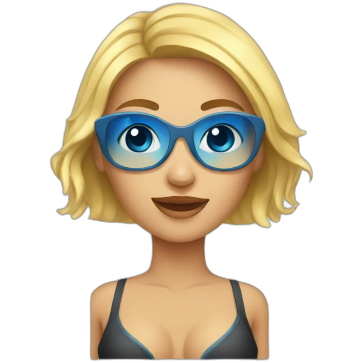 woman with russian bikini emoji